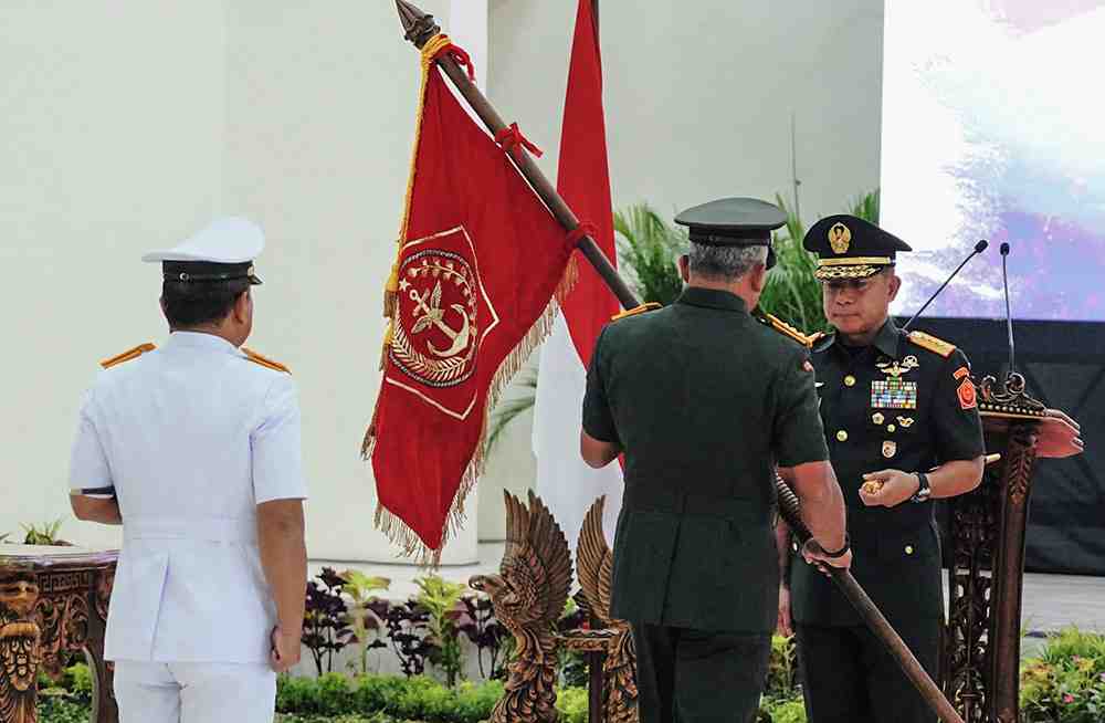 Panglima Pimpin Sertijab, Maman Firmansyah Jabat Dankodiklat TNI