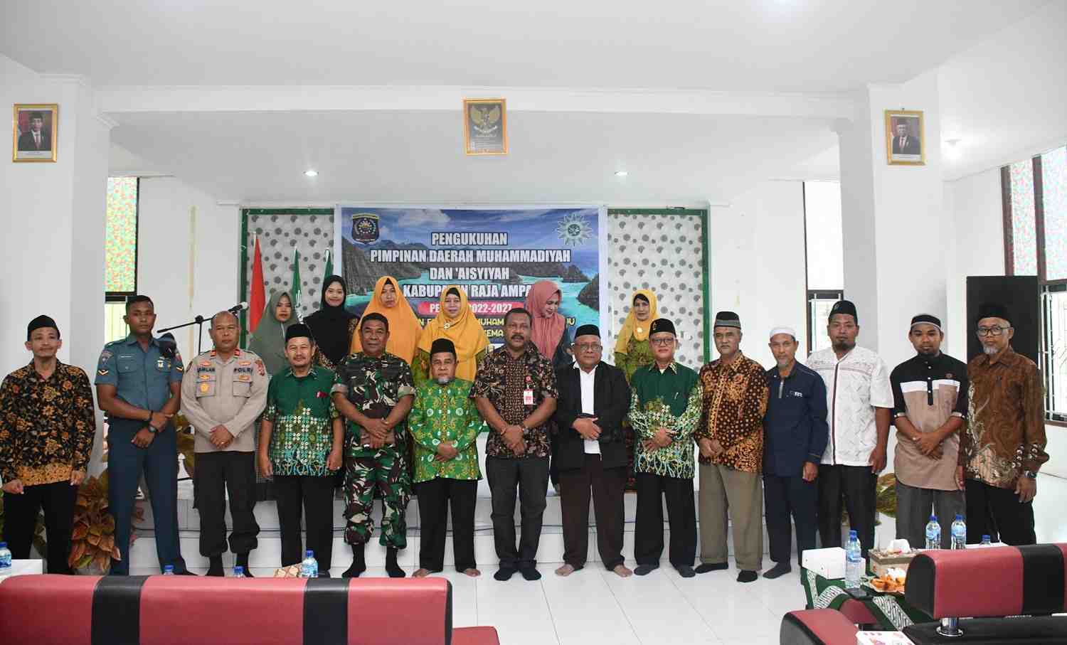 Pengukuhan Pimpinan Daerah Muhamadiyah dan Aisyayah, Ini Pesan Bupati Raja Ampat 