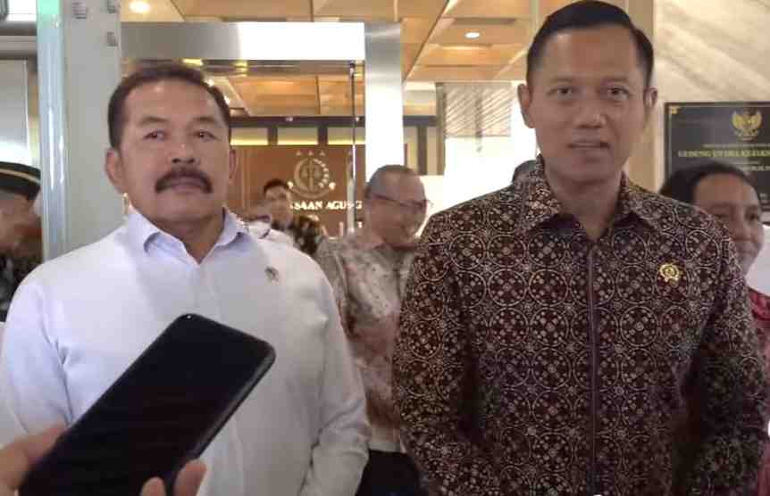 Menteri ATR/BPN Temui Jaksa Agung Koordinasi Penegakan Hukum Bidang Pertanahan