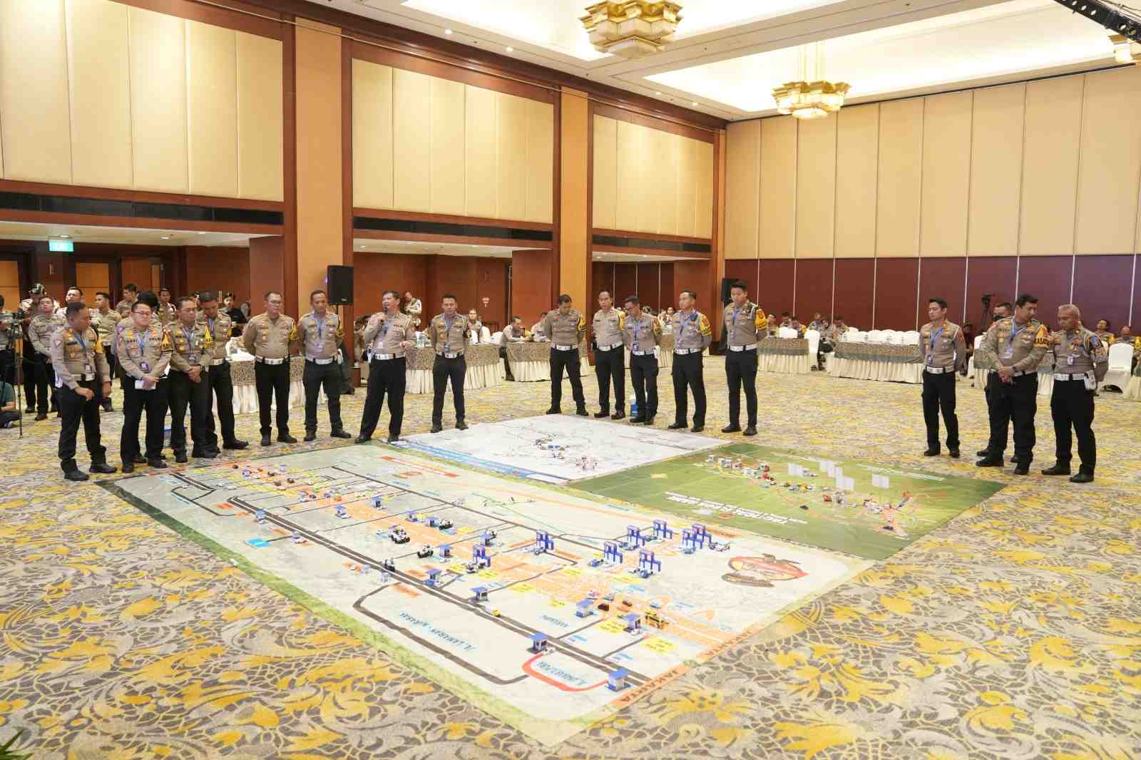Korlantas Polri Gelar TFG Kesiapan Pengelolaan Arus Lalu Lintas Lebaran 2024