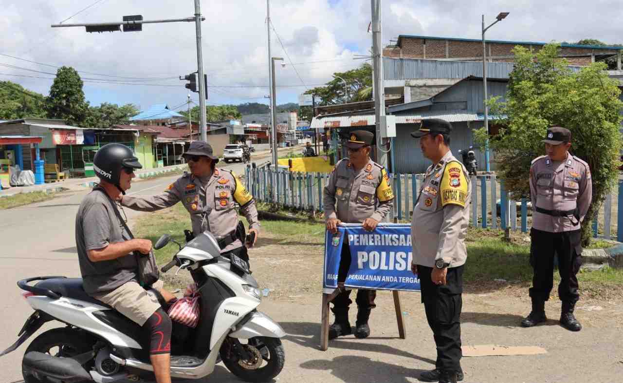 Hari Pertama Operasi Keselamatan Mansinam 2024, Polres Raja Ampat Tidak Lakukan Penilangan