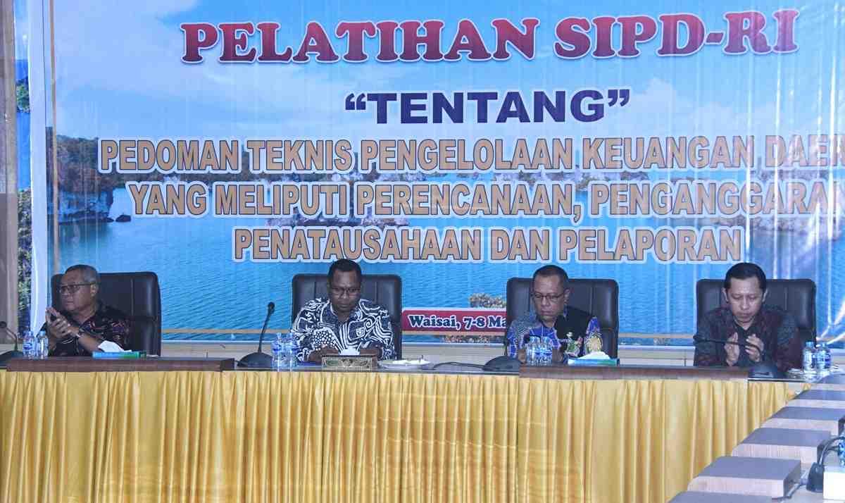 Wabup Raja Ampat: Pengelola Keuangan Daerah Harus Terus Meningkatkan Kompetensi 