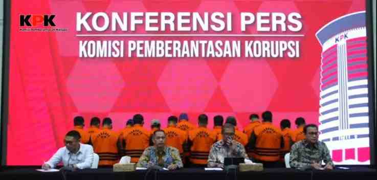 KPK Tahan 15 Tersangka Pemerasan di Rutan Cabang KPK