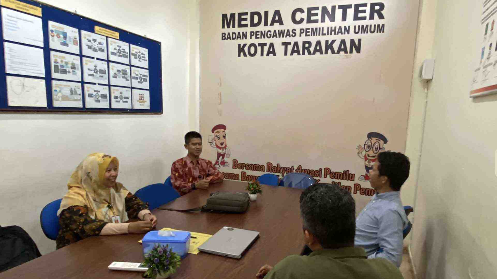 Penghubung KY Kaltim Koordinasi Perkara Tindak Pidana Pemilu 2024 dengan Bawaslu Tarakan