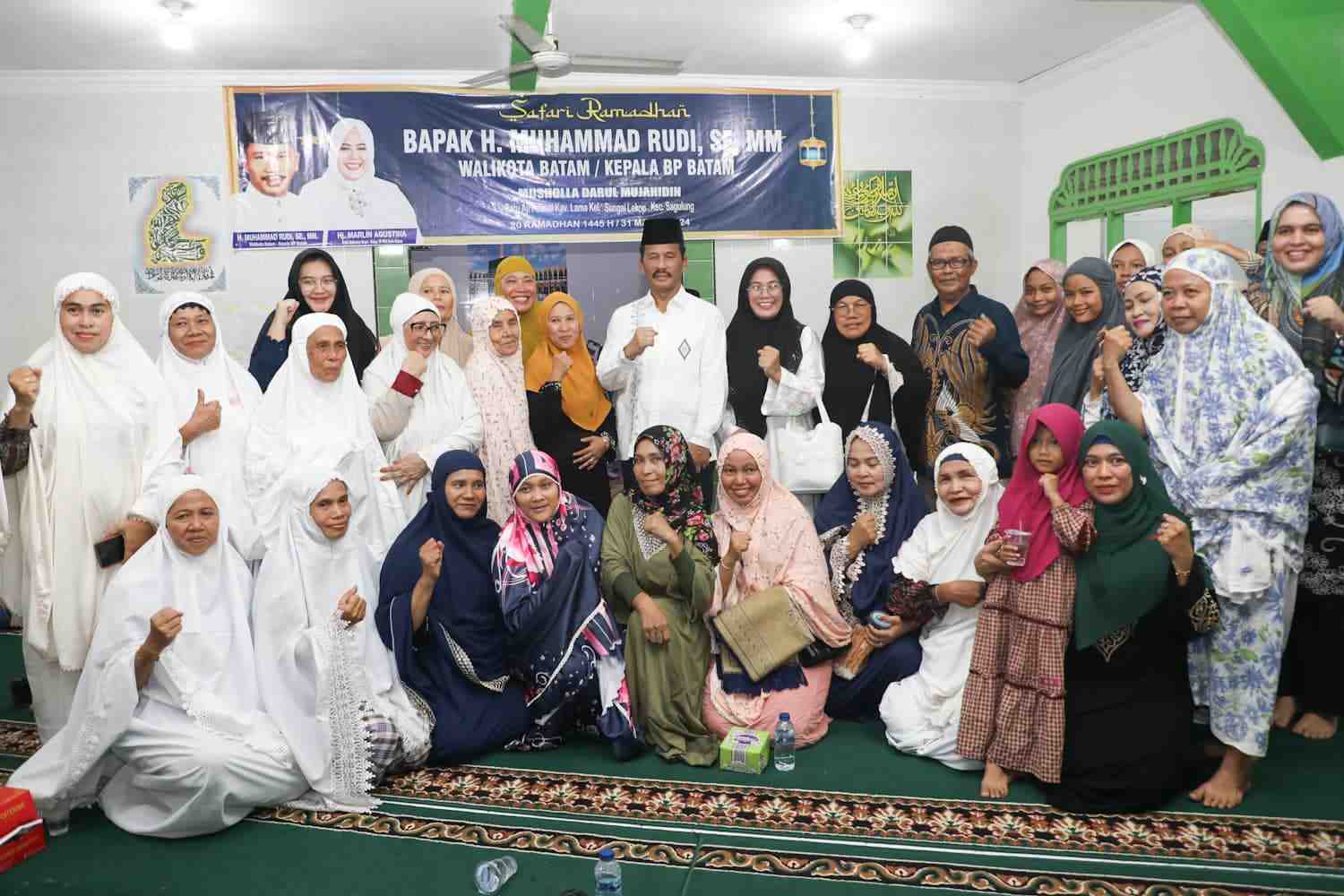 Wali Kota Batam Ajak Jemaah Aktif Bangun Masjid saat Safari Ramadan
