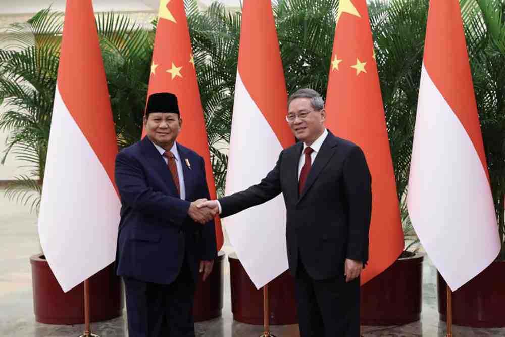 Menhan Prabowo Ingin Tingkatkan Hubungan Baik Indonesia-Cina