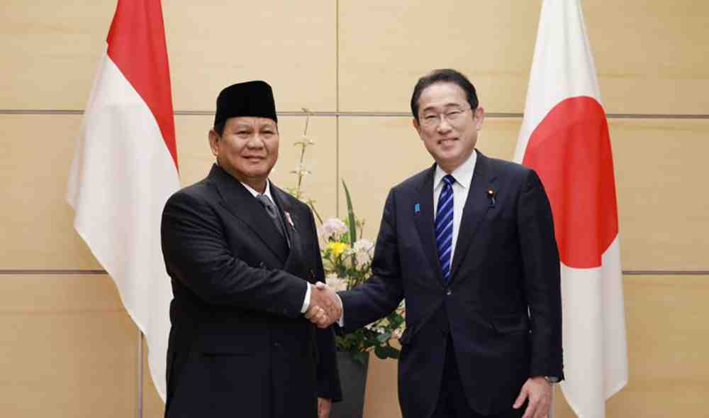 Temui Perdana Menteri Jepang, Menhan RI Bahas Peningkatan Kolaborasi Bidang Pertahanan