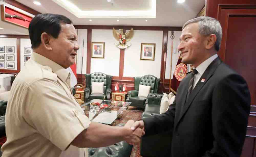 Indonesia - Singapura Tingkatkan Kolaborasi Pertahanan dan Operasi Militer