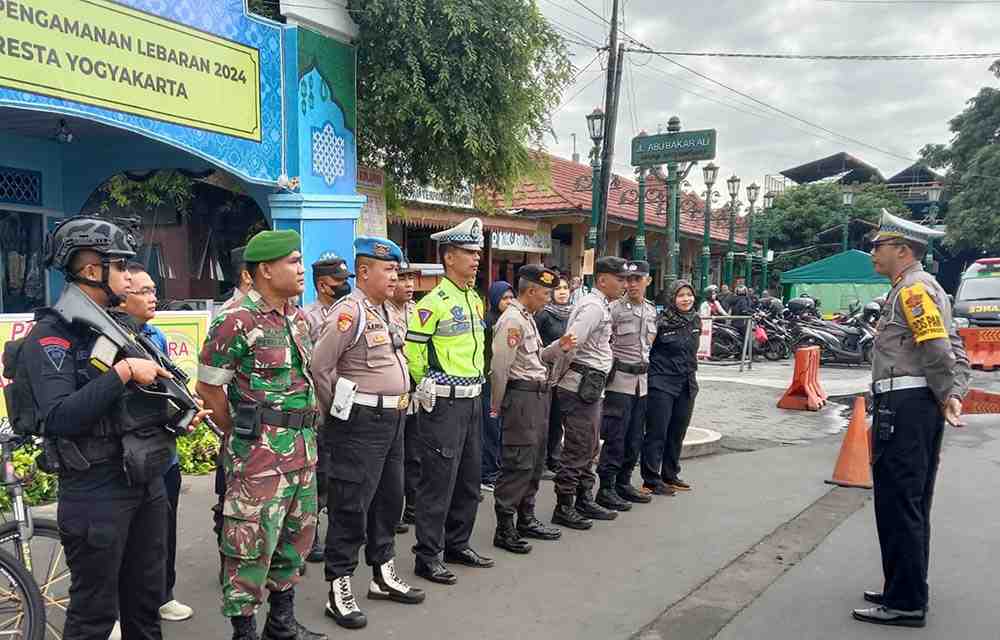 Koramil dan Kodim Laksanakan Pengamanan bagi Pemudik di Yogyakarta