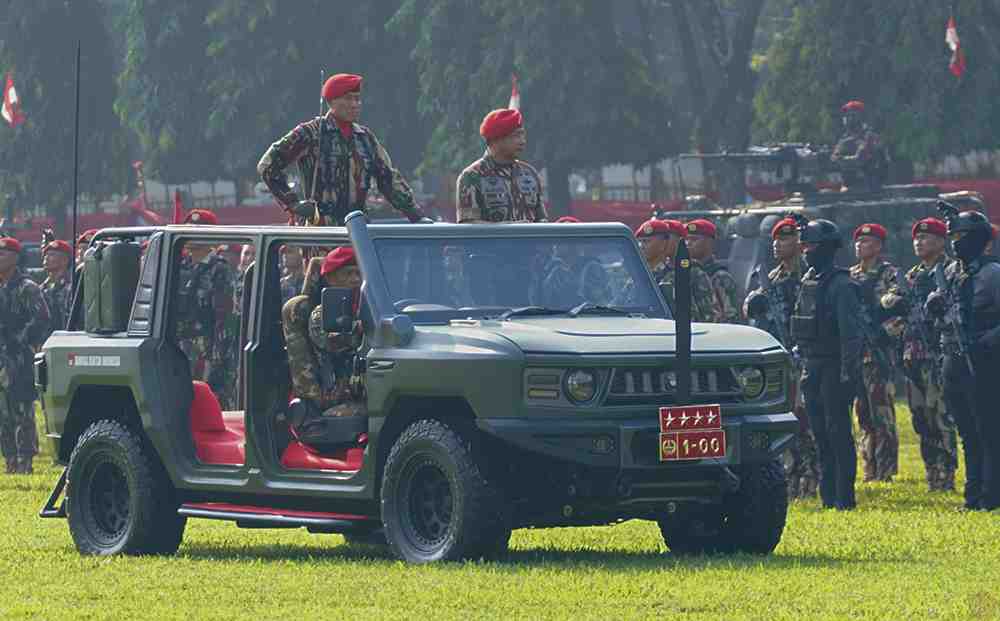 Panglima TNI Tekankan Empat Hal ke Prajuritnya di HUT ke-72 Kopassus