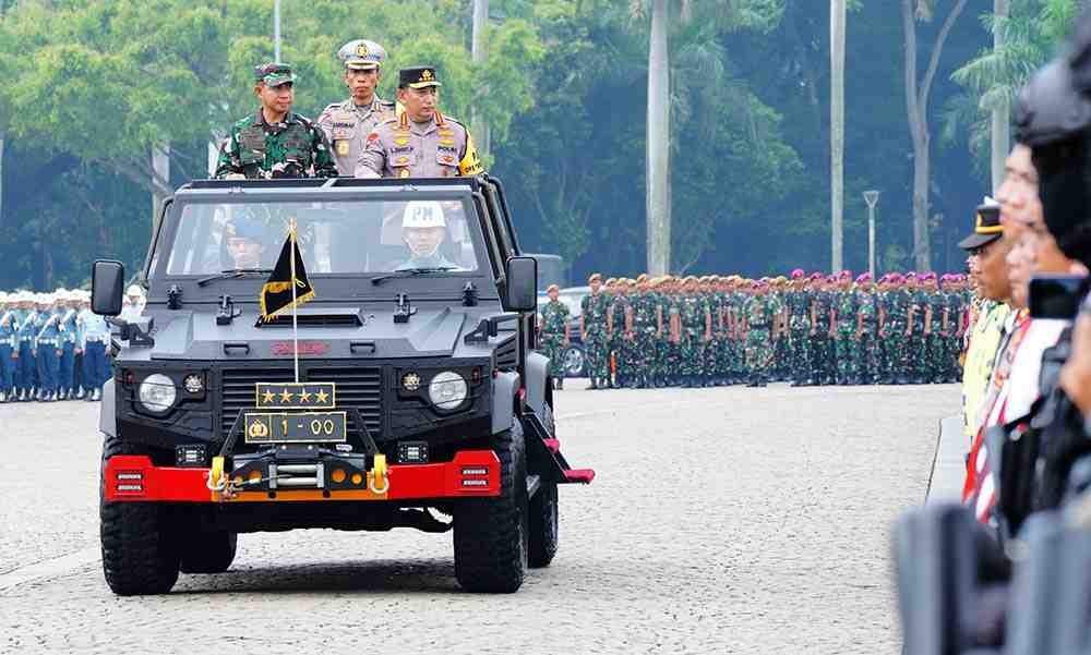 TNI dan Polri Siapkan 155 Ribu Personel Pengamanan selama Libur Lebaran 2024