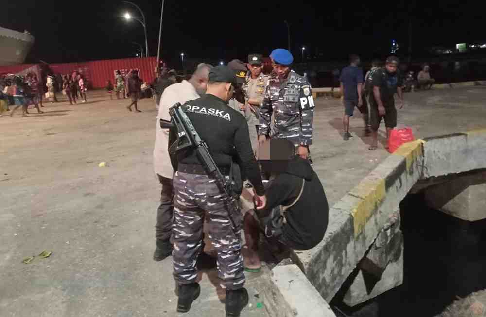 TNI AL Berhasil Amankan 31 Paket Ganja Tujuan Nabire