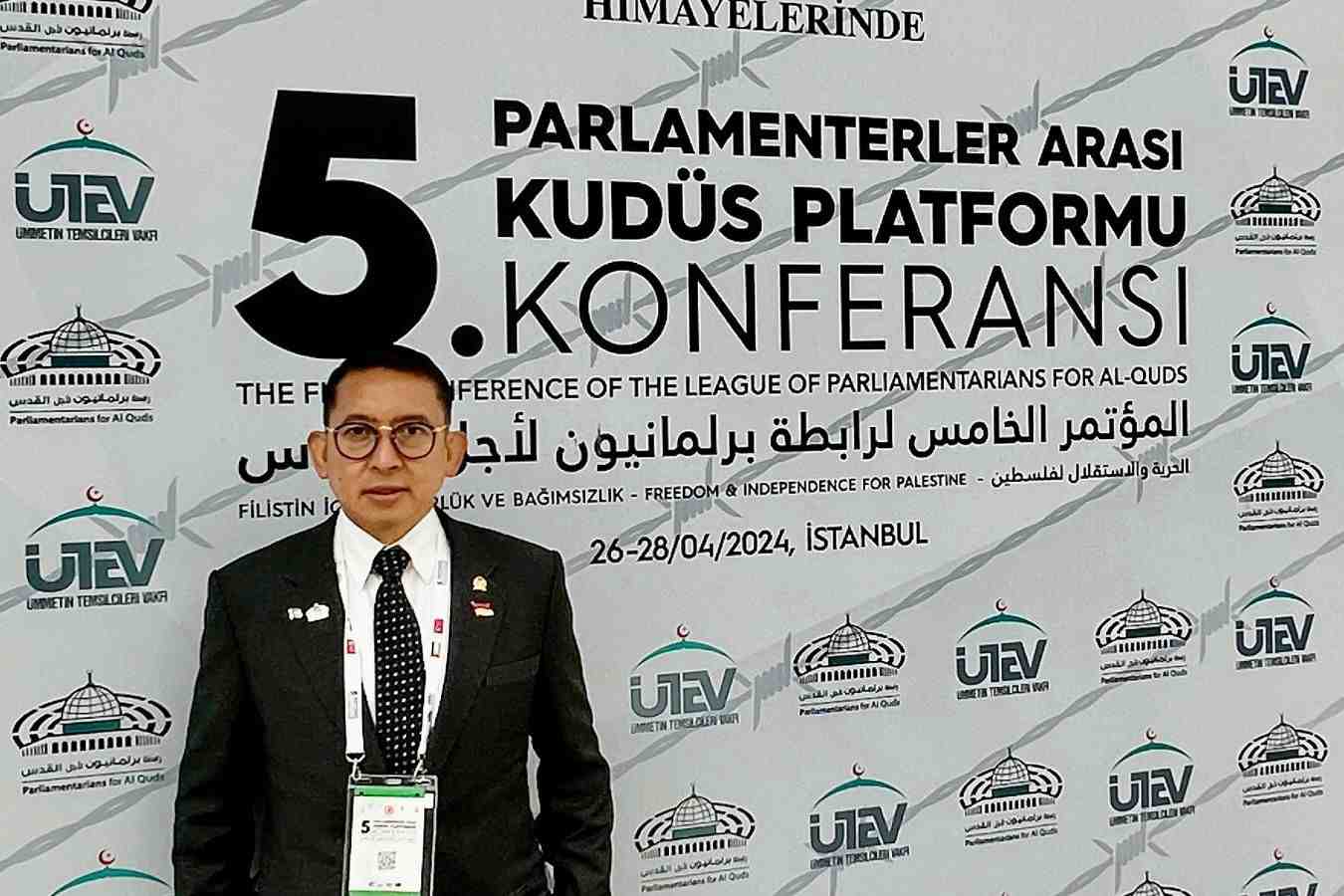 Di Hadapan Liga Al-Quds, DPR Tegaskan Indonesia Tolak Normalisasi Hubungan dengan Israel