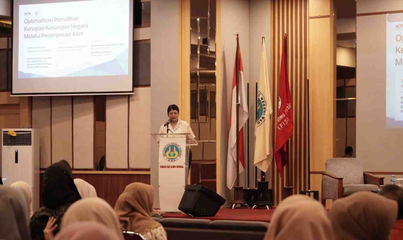 Perkuat Sinergi, KPK Beri Edukasi Perampasan Aset untuk Civitas Akademika UNP
