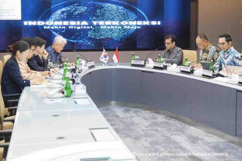 [SIARAN PERS] Wamen Nezar Patria dan Dubes Korsel Bahas AI Global Forum 2024