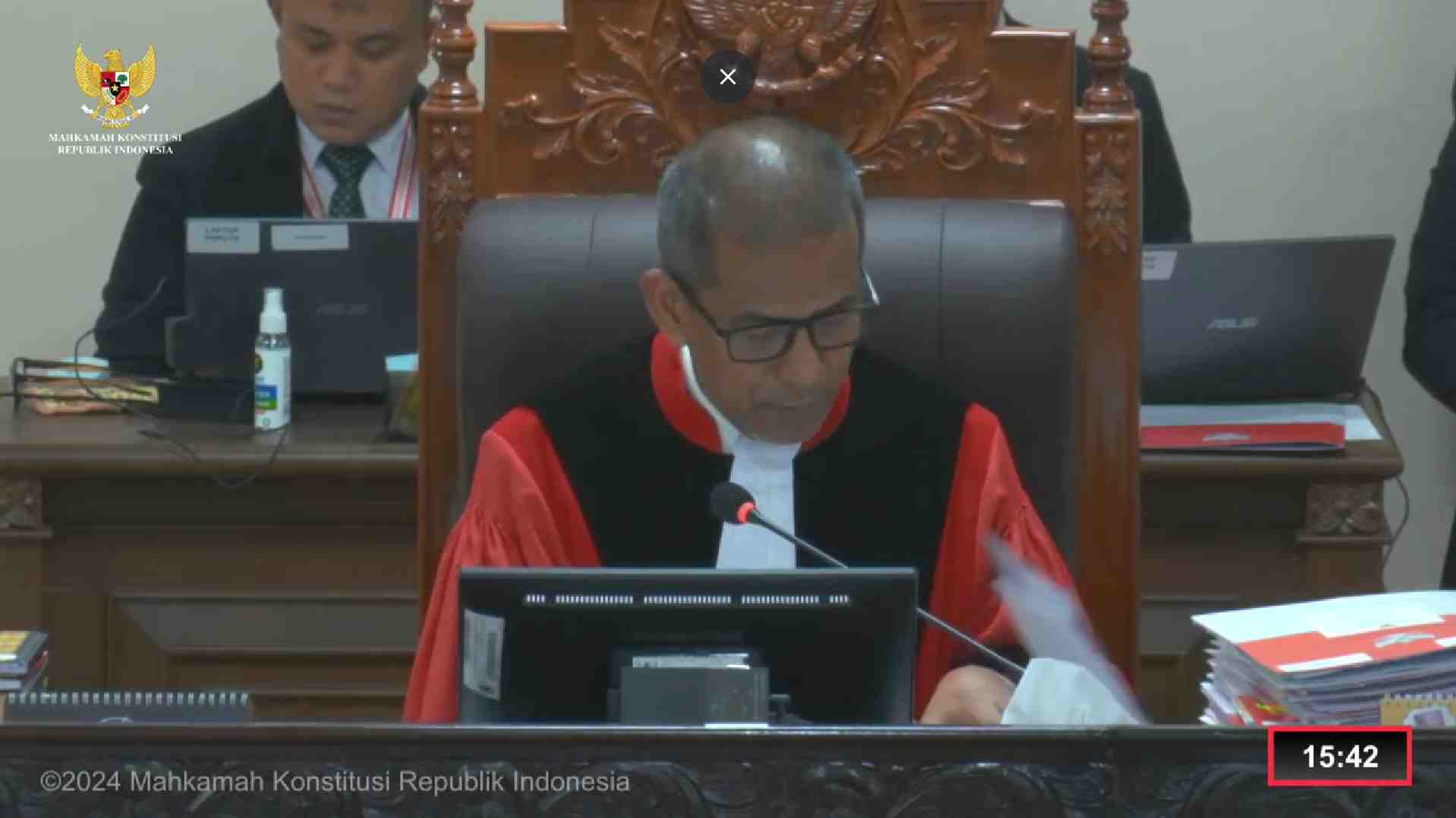 MK Gelar Sidang Lanjutan PHPU Legislatif Maluku 2024