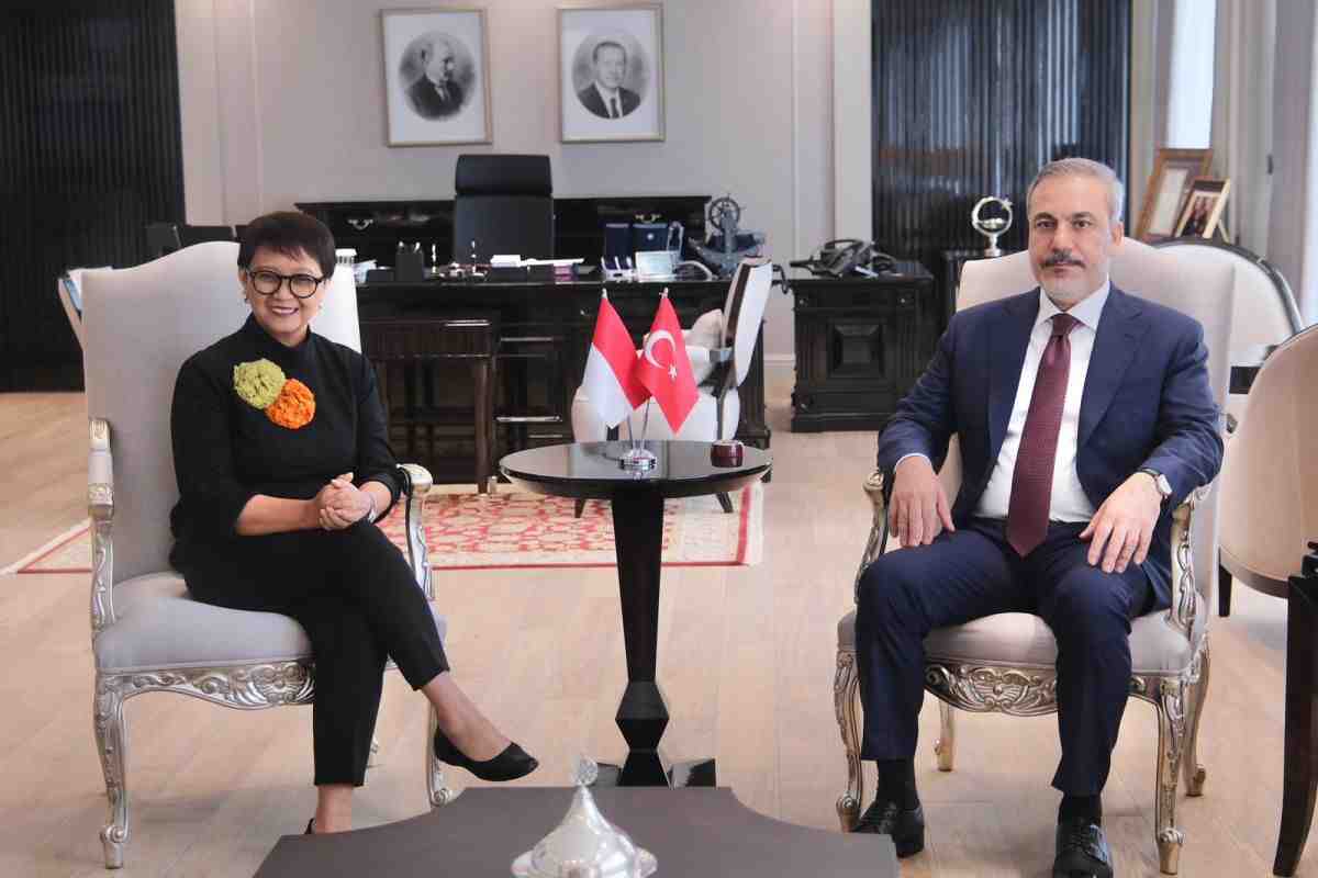 RI dan Turki Komitmen Perkuat Kerja Sama untuk Perdamaian Dunia