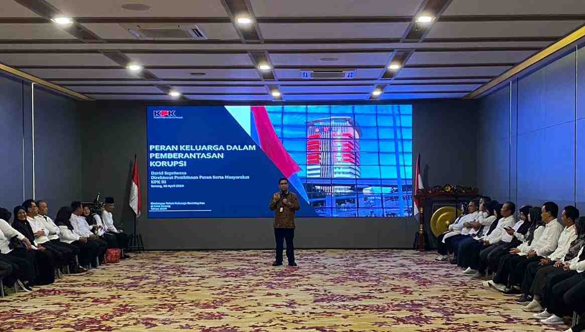 Akselerasi Kecakapan Pencegahan, KPK Bekali Pemkot Serang Nilai Integritas