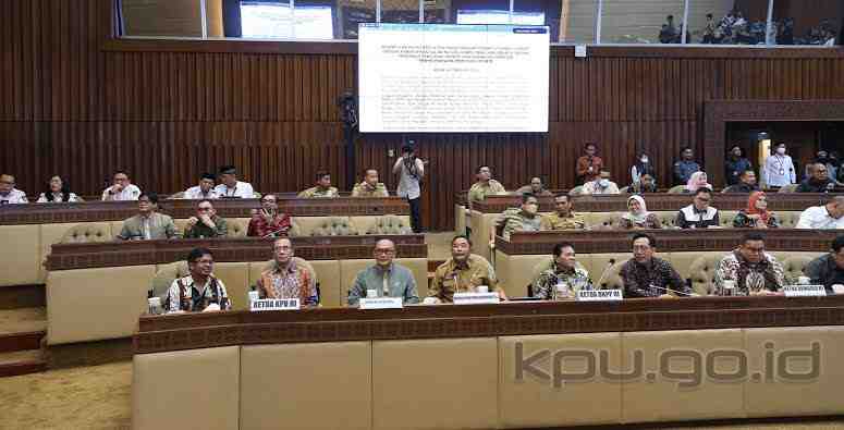 Pemilu 2024, KPU Siap Hadapi Evaluasi di DPR RI