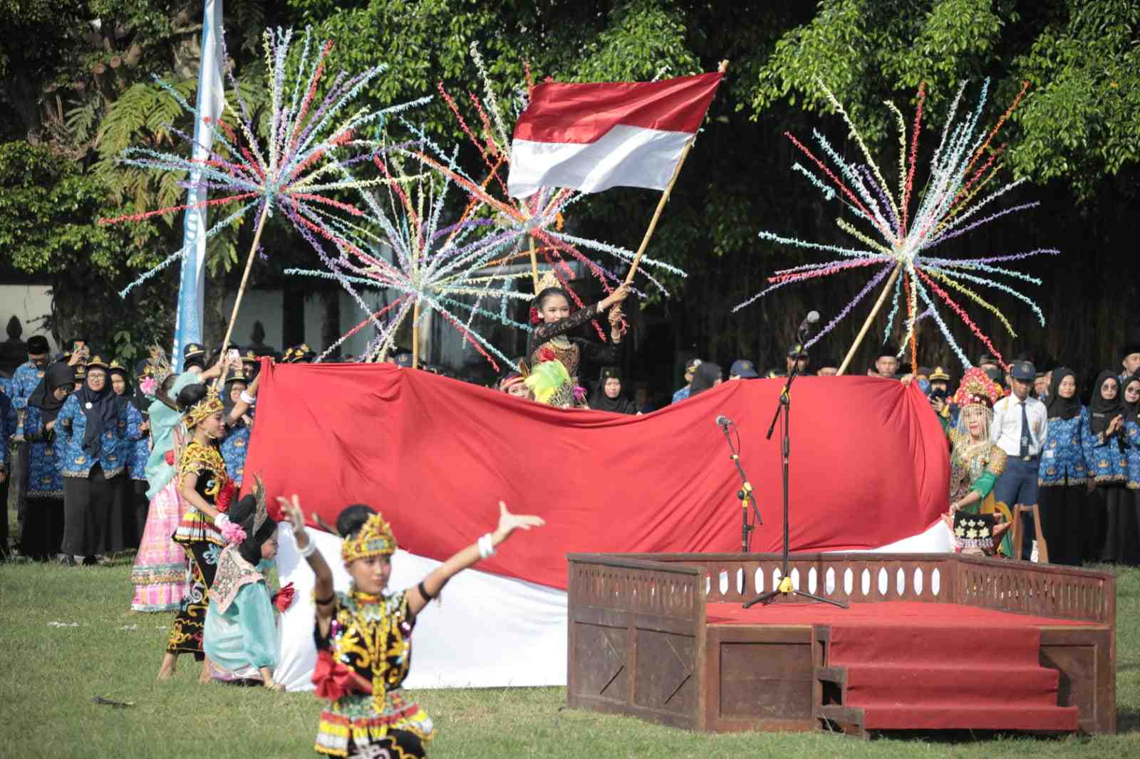 Selain Upacara, Pemkab Sleman Gelar "Konser" Dalam Peringatan Hardiknas