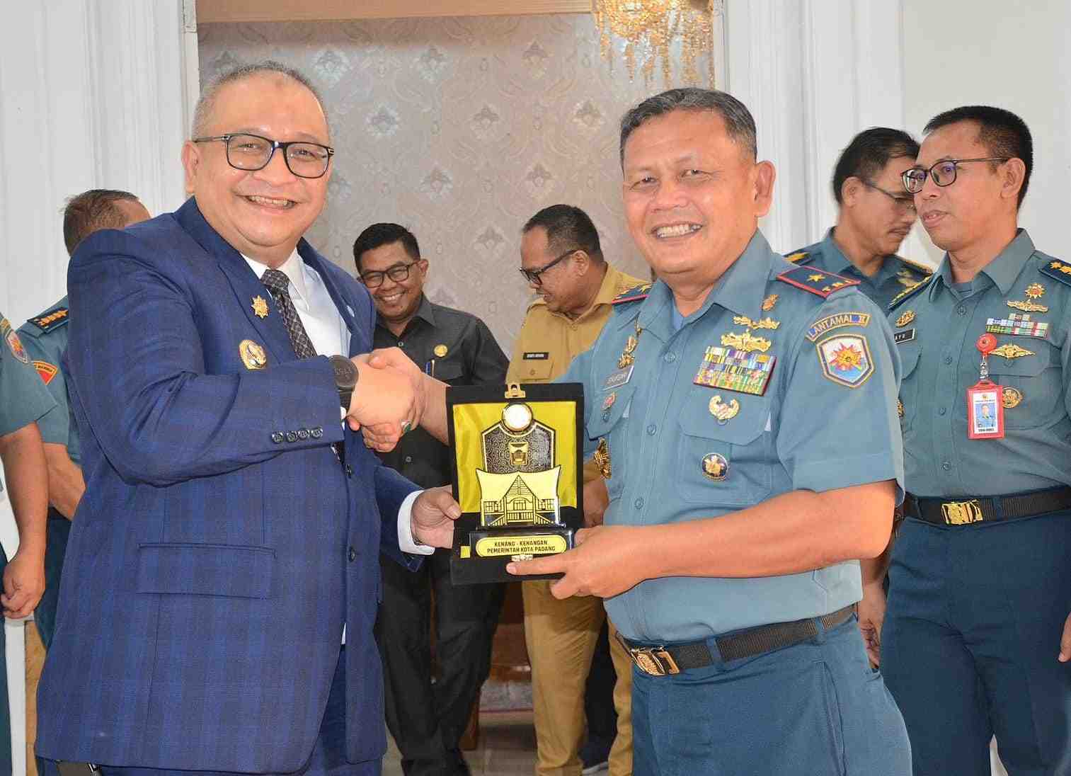 Sinergi Pemkot Padang dan Lantamal II Menuju Kemajuan Bersama