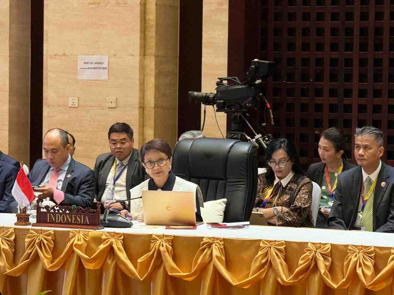 Menlu RI Ajak ASEAN Tingkatkan Upaya Pelucutan Senjata