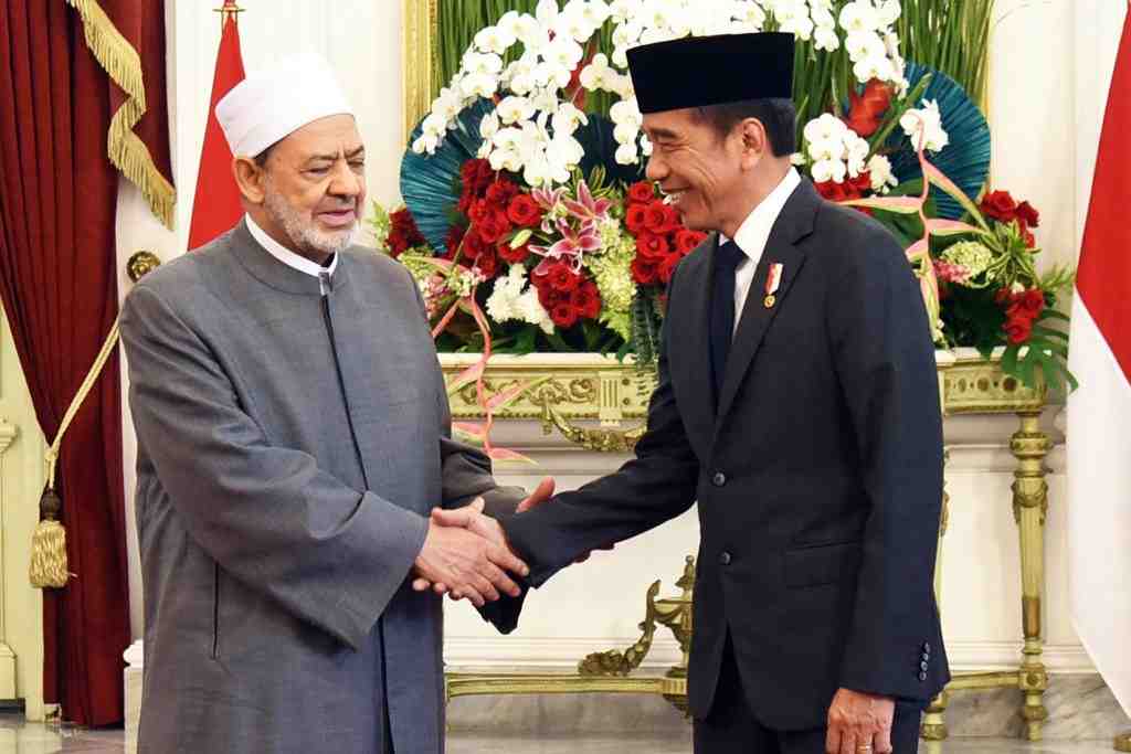 Menlu: Presiden Jokowi dan Grand Syekh Al Azhar Bahas Perdamaian hingga Toleransi