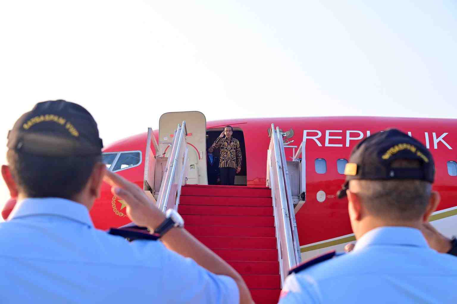 Bertolak ke Jatim, Presiden Jokowi akan Resmikan Konferensi dan Pameran Kelapa Internasional di Surabaya