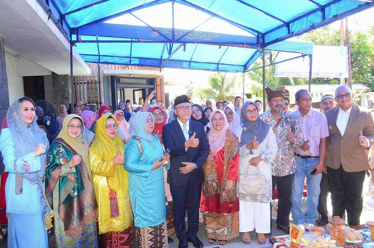 Pj Wali Kota dan Mendag Kompak Dorong UMKM Padang Tembus Pasar Global