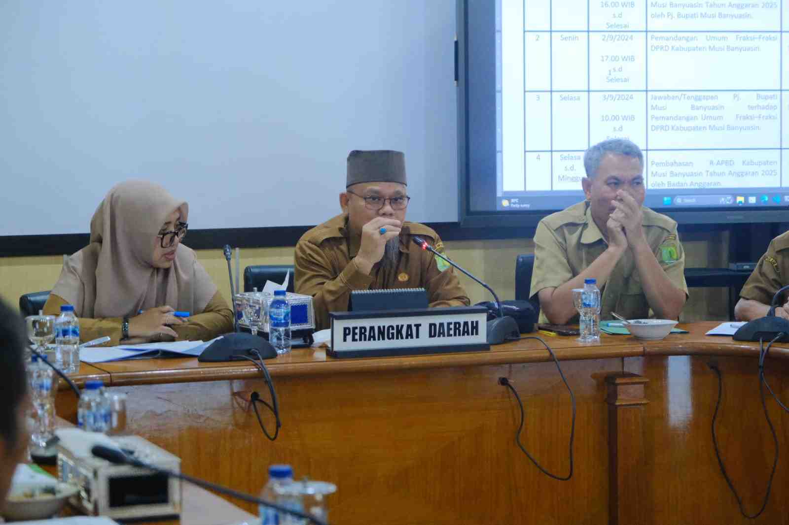 Eksekutif - Legislatif Kabupaten Muba Bahas Penjadwalan Rancangan KUA-PPAS dan RAPBD