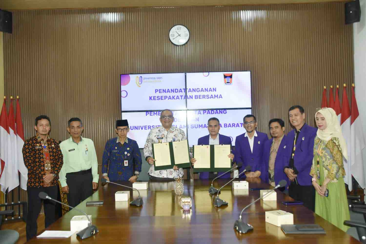 Pemkot Padang dan UISB Jalin Kerja Sama dalam Tiga Bidang