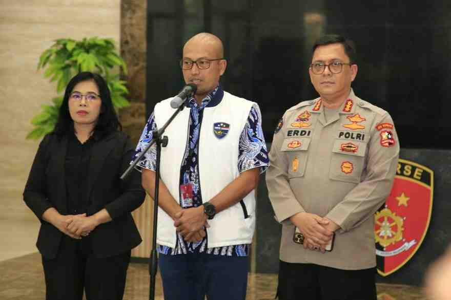 Polri Tangkap Tersangka Scam Online Internasional