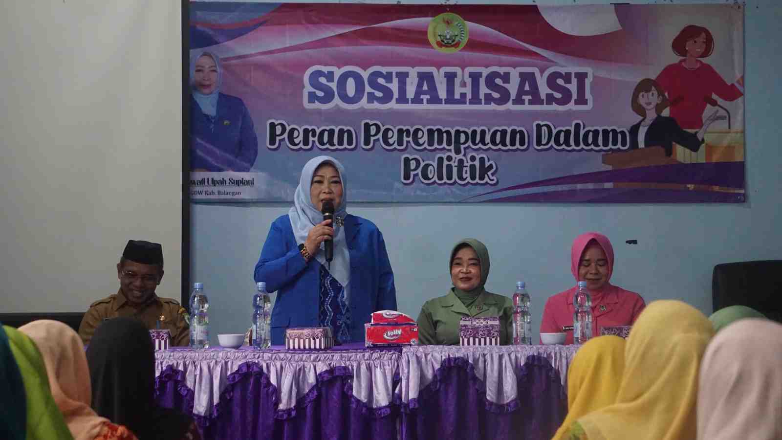 GOW Balangan Gelar Sosialisasi Dorong Peran Perempuan dalam Politik
