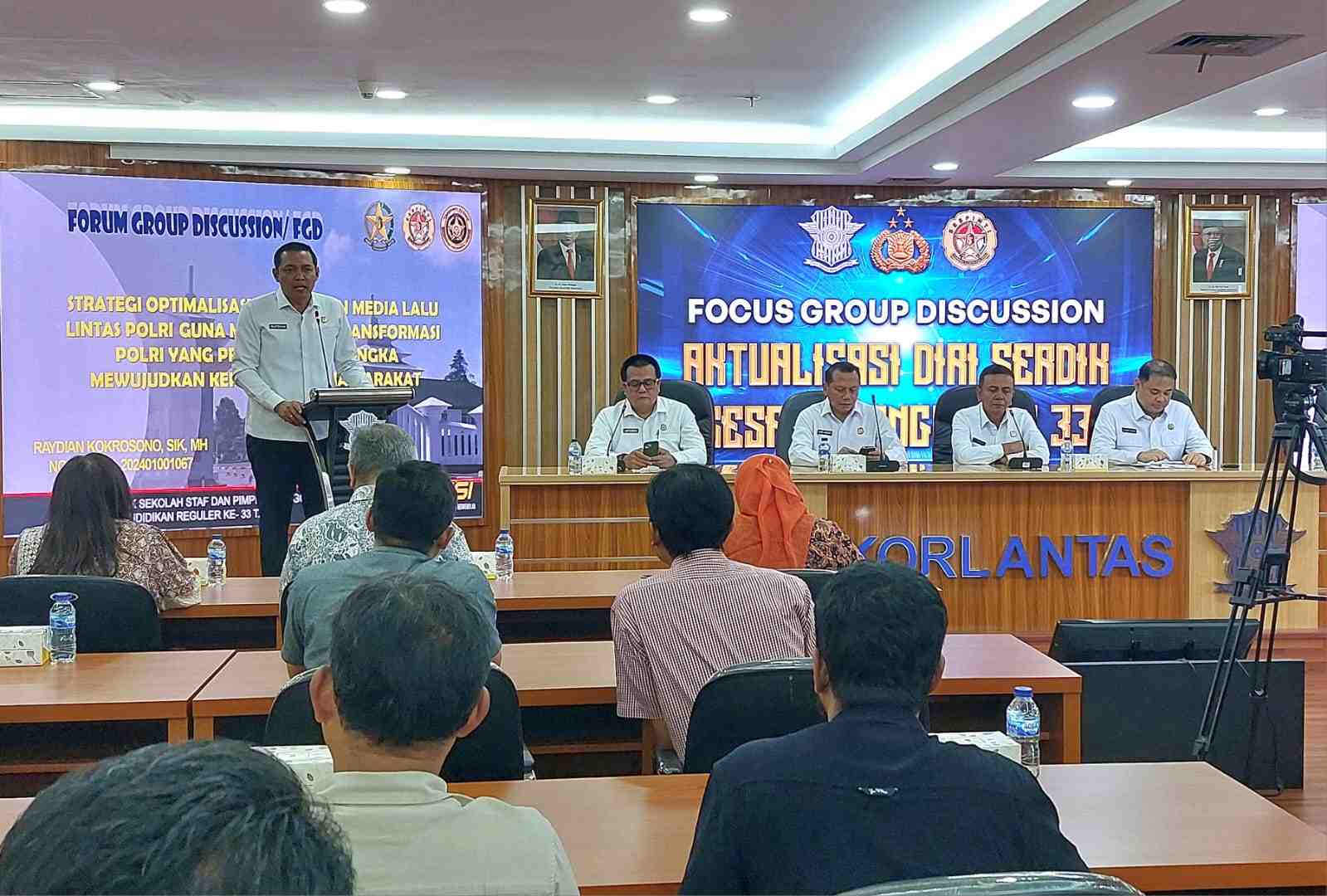 Korlantas Polri Bicara Pentingnya Optimalisasi Manajemen Media