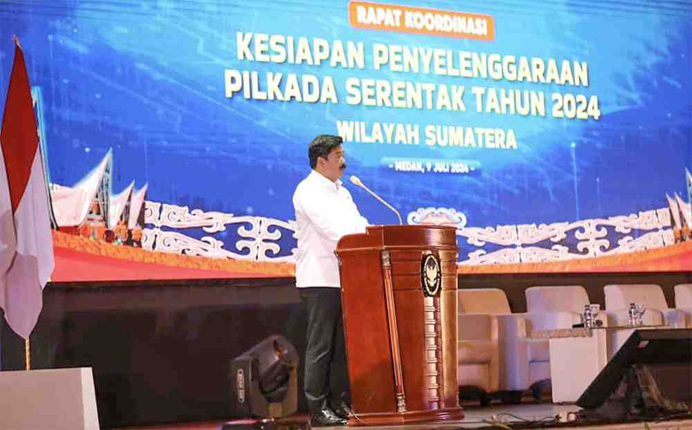 Menko Polhukam Tegaskan Pentingnya Stabilitas untuk Sukses Pilkada Serentak 2024 di Sumatra