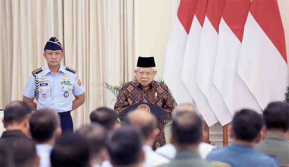 Wapres Ma'ruf Amin: Keberhasilan Pemilu 2024 Kunci Penguatan Demokrasi dan Transisi Pemerintahan yang Damai