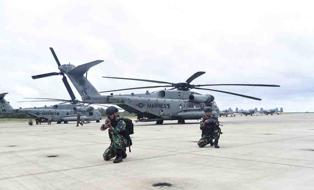 Korps Marinir TNI AL Latih Assault Support Bersama US Marines di Rimpac 2024