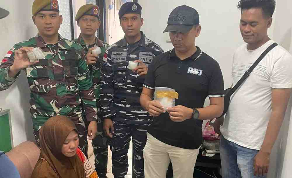 Satgas Gabungan Gagalkan Penyelundupan Sabu 227 Gram di Pelabuhan Nunukan