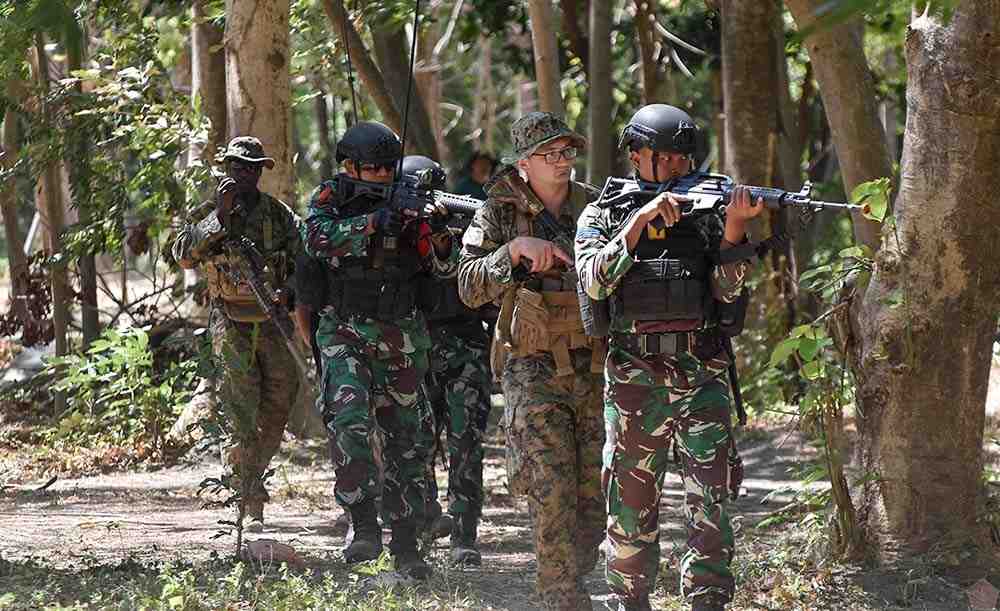 Latihan Bersama Marinir Indonesia dan Amerika Platex 2024 di Situbondo: Tingkatkan Profesionalisme Prajurit