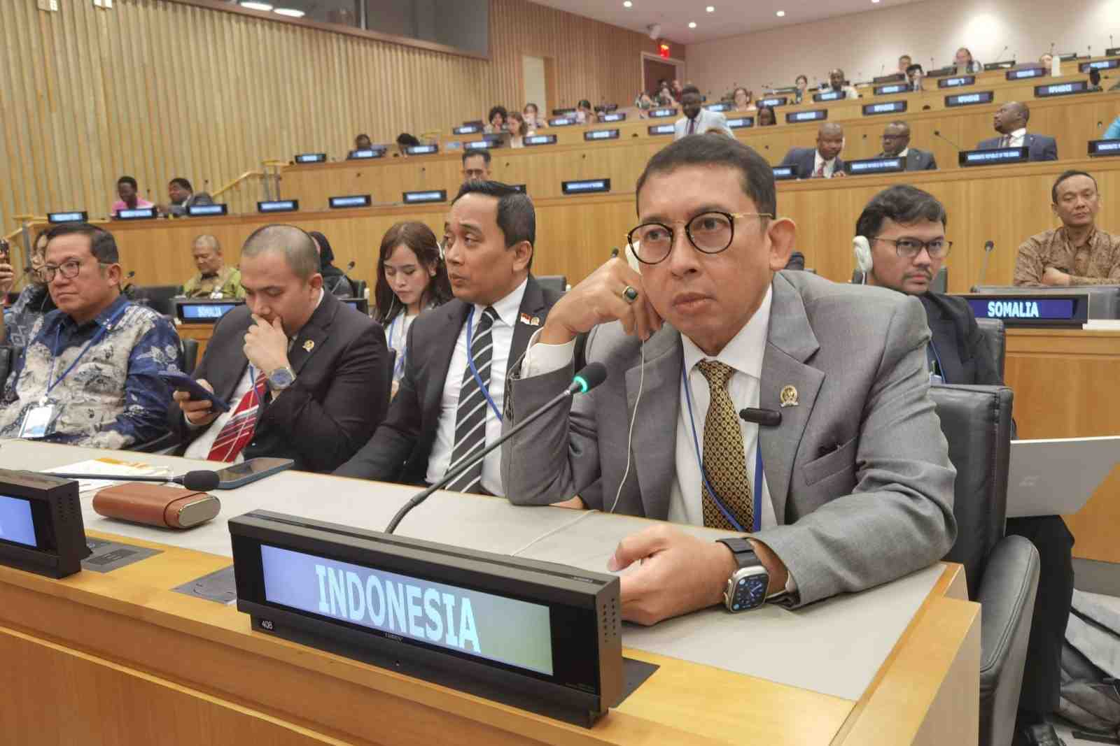 Fadli Zon Soroti Standar Ganda Demokrasi dalam Pencapaian SDG 16 di Forum Parlemen PBB