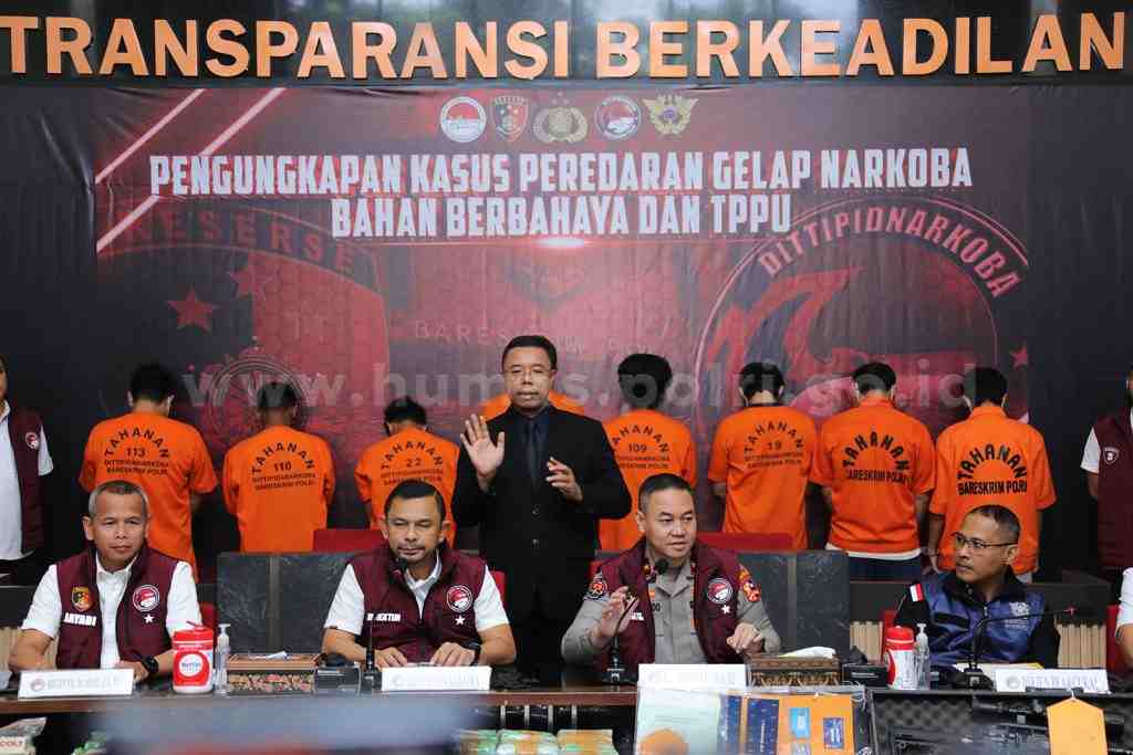 Ungkap Kasus Narkoba, Bareskrim Polri Selamatkan 786 Ribu Jiwa