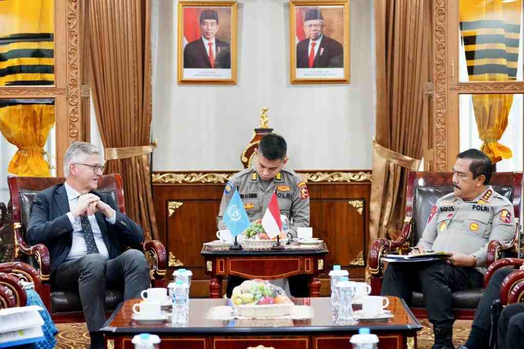 Polri Sambut Kunjungan Delegasi PBB, Perkuat Kerja Sama Operasi Perdamaian