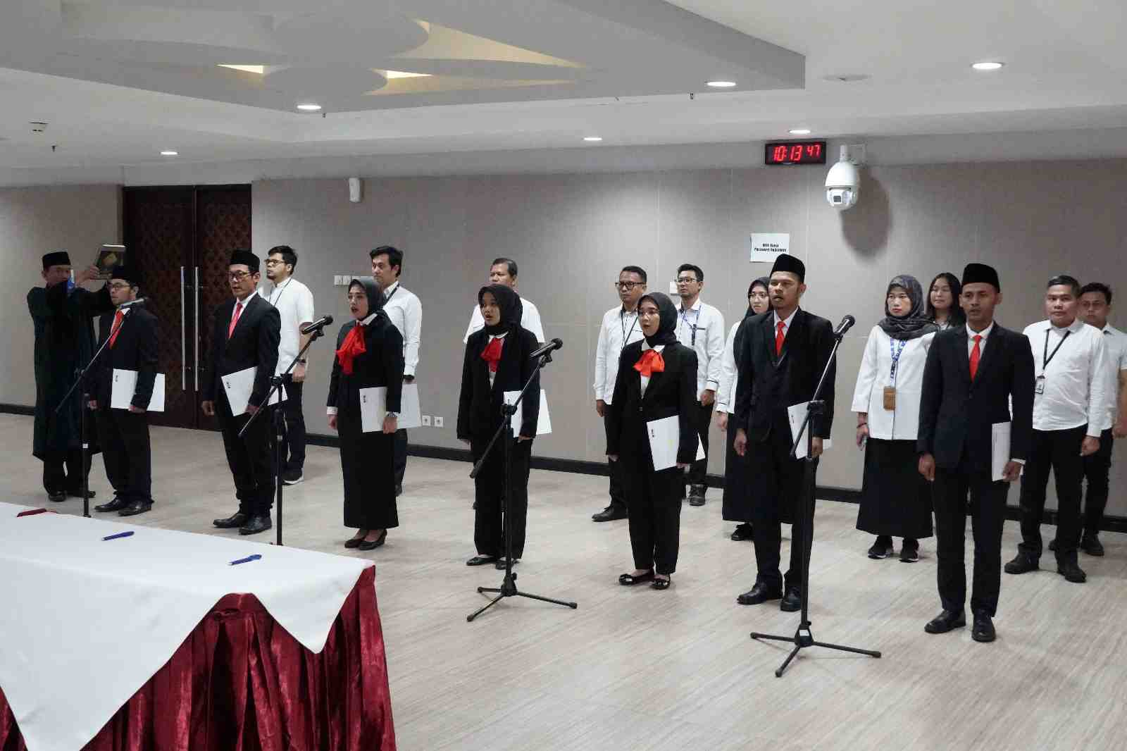 KPK Lantik Delapan Pejabat Fungsional Pranata Humas dan Penata Laksana Barang