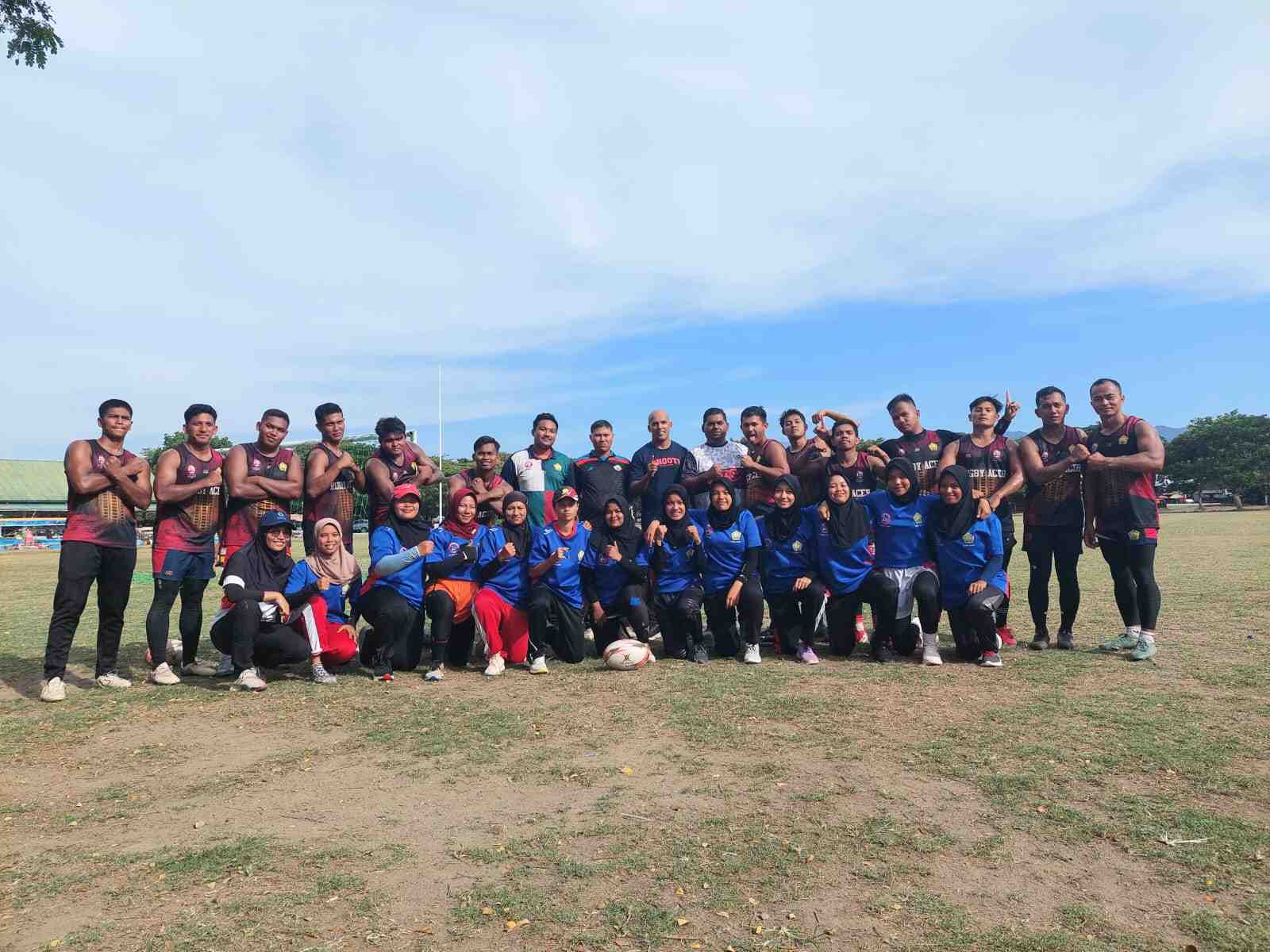 Pelatih Senior Malaysia Bantu Persiapan Tim Rugby Aceh Menuju PON XXI
