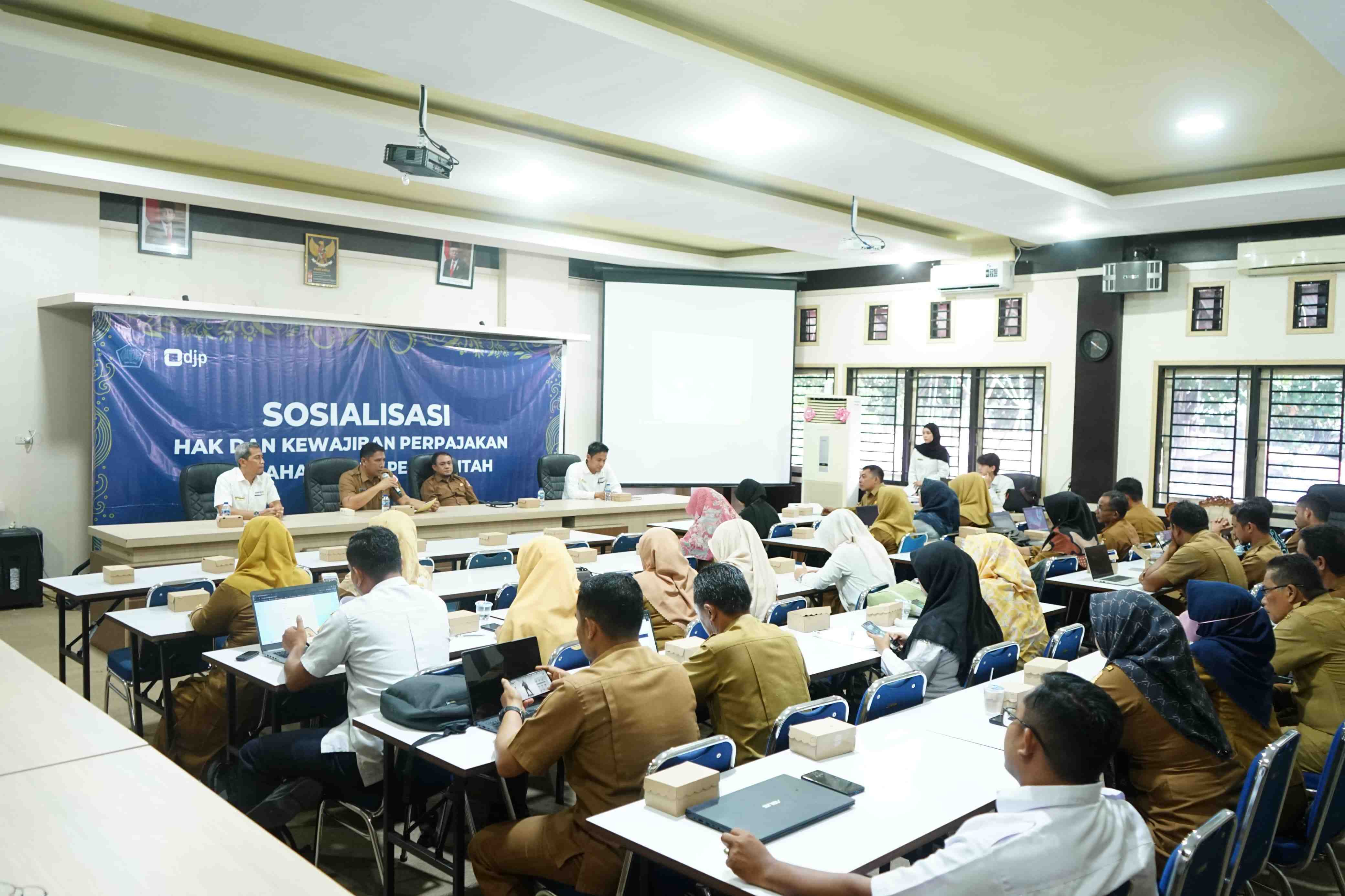 Penerimaan Pajak Nanjak, Pemkab Nagan Raya Gelar Sosialisasi Bendaharawan Pemerintah