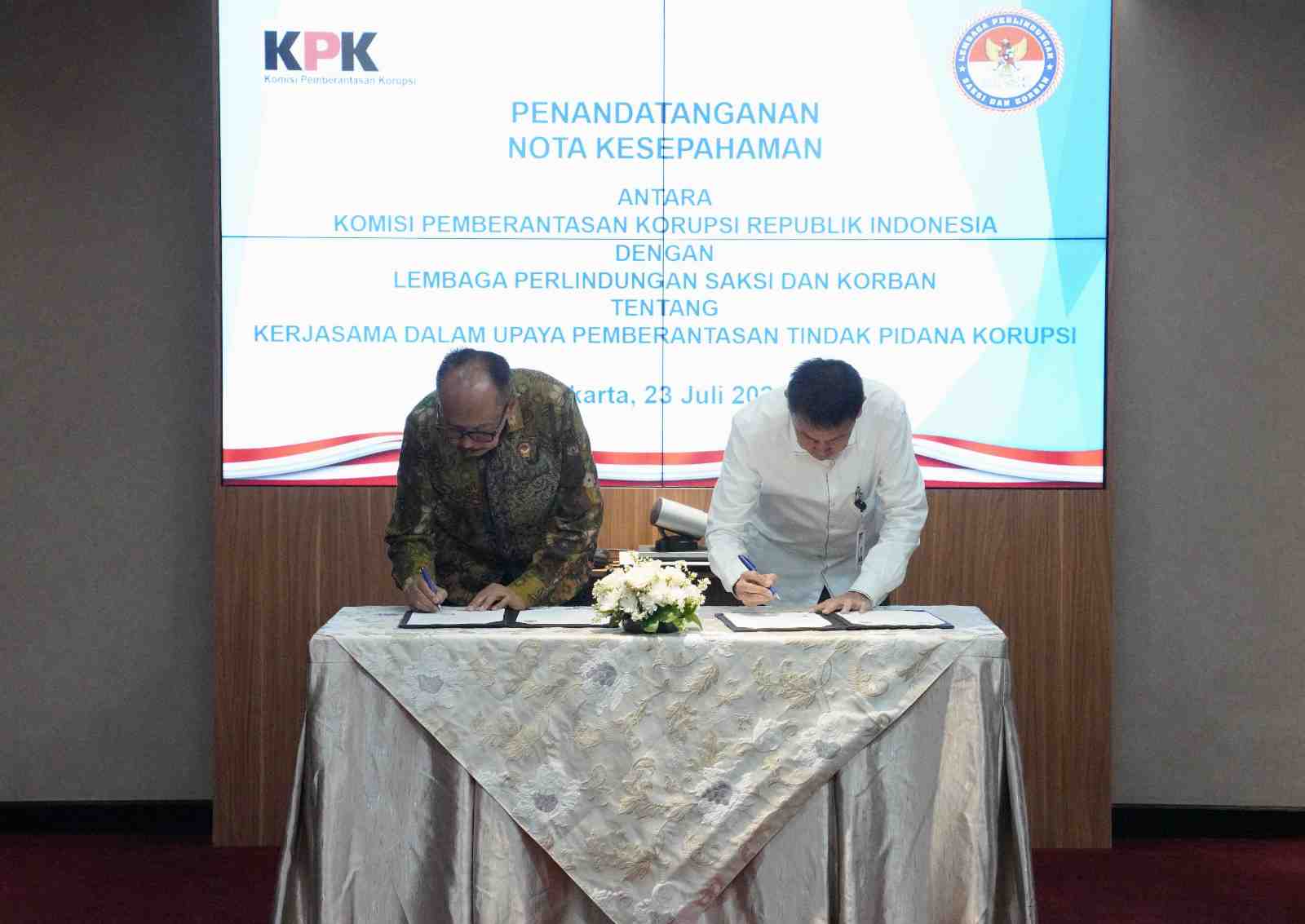 KPK dan LPSK Perkuat Sinergi untuk Perlindungan Saksi dalam Penanganan Korupsi