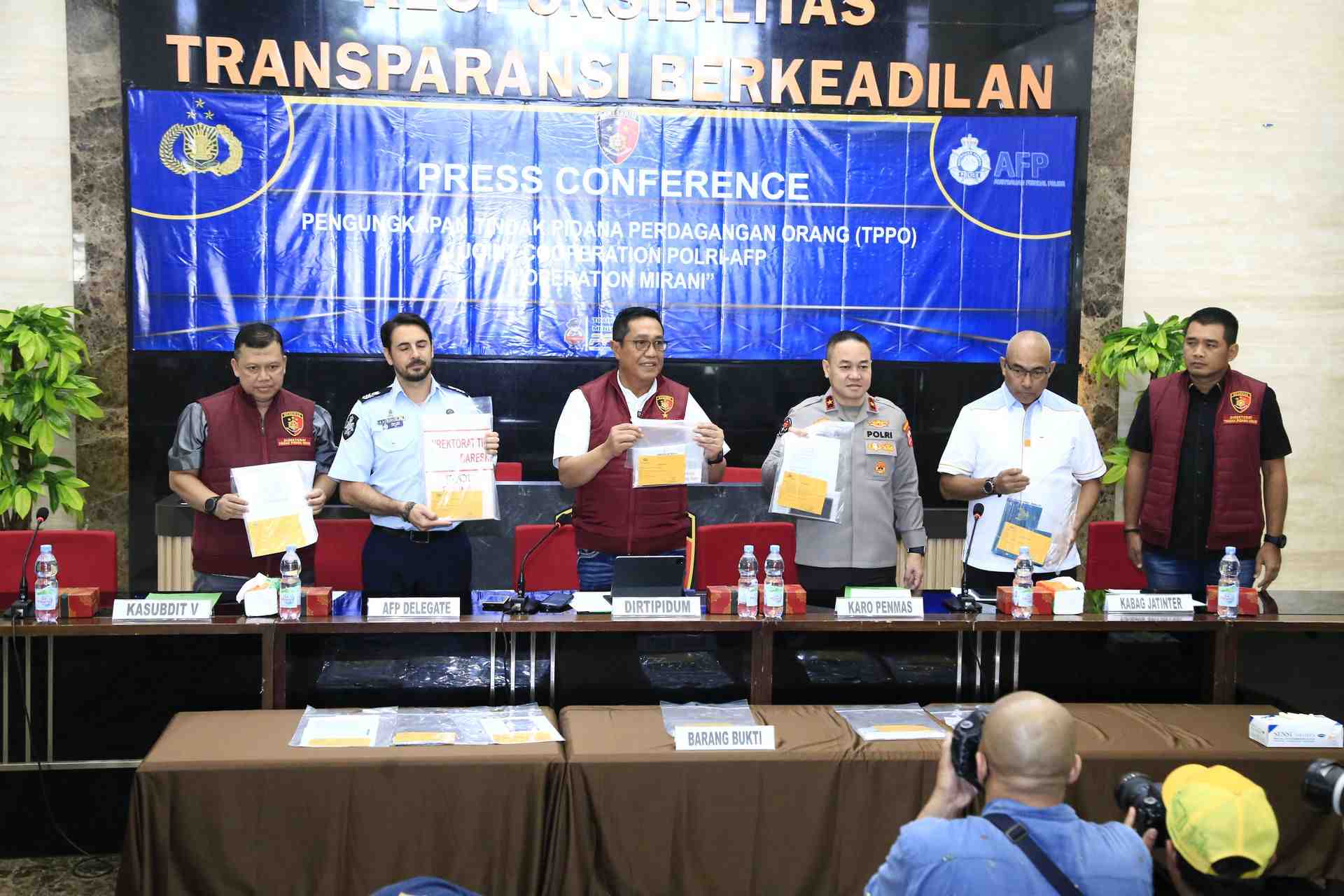 Bareskrim Polri Ungkap TPPO Jadi PSK di Australia 