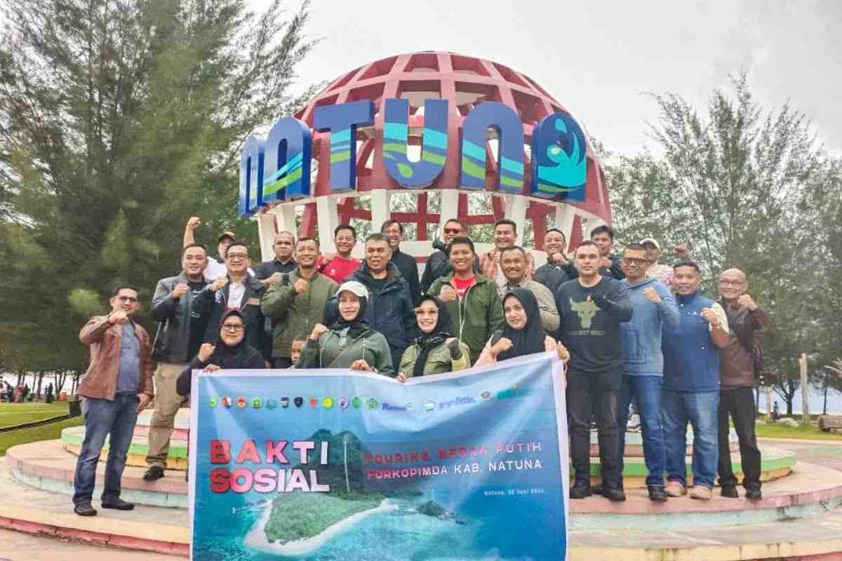 Bakti Sosial, Forkopimda Natuna Gelar Touring 
