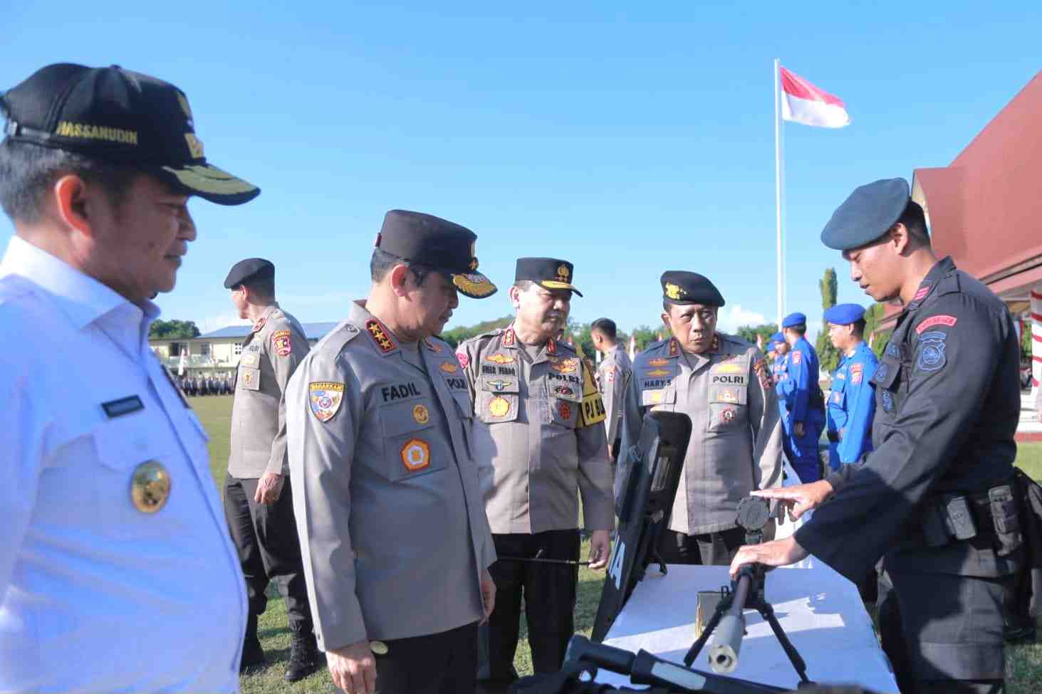 Kabaharkam Tinjau Kesiapan Pengamanan Pilkada Serentak di NTB