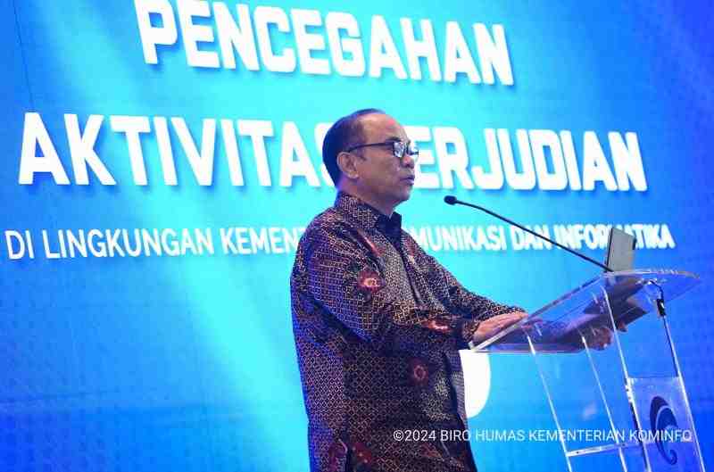 [SIARAN PERS] Menkominfo: Akses Situs Judi Online Turun 50 Persen